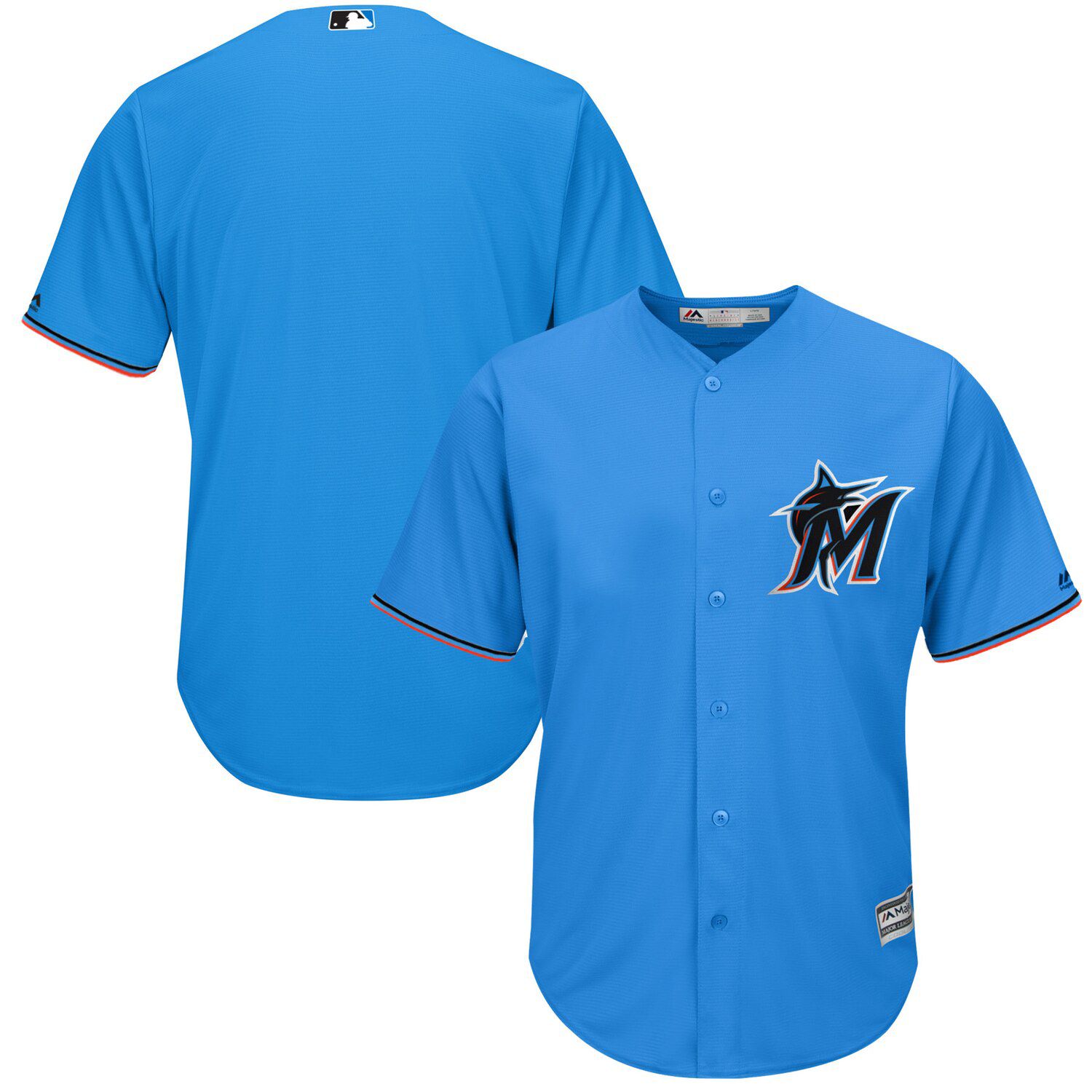 majestic marlins jersey