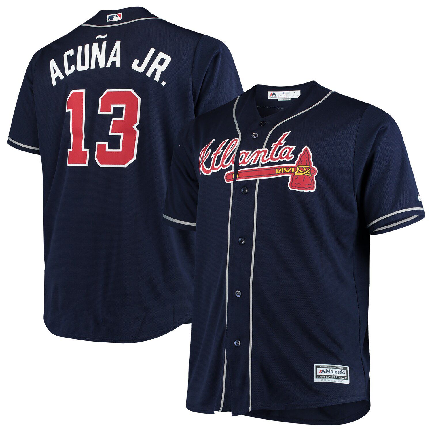 atlanta braves majestic jersey