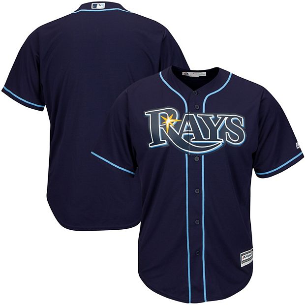 Majestic Cool Base MLB Tampa Bay Rays Baseball Jersey Youth Large