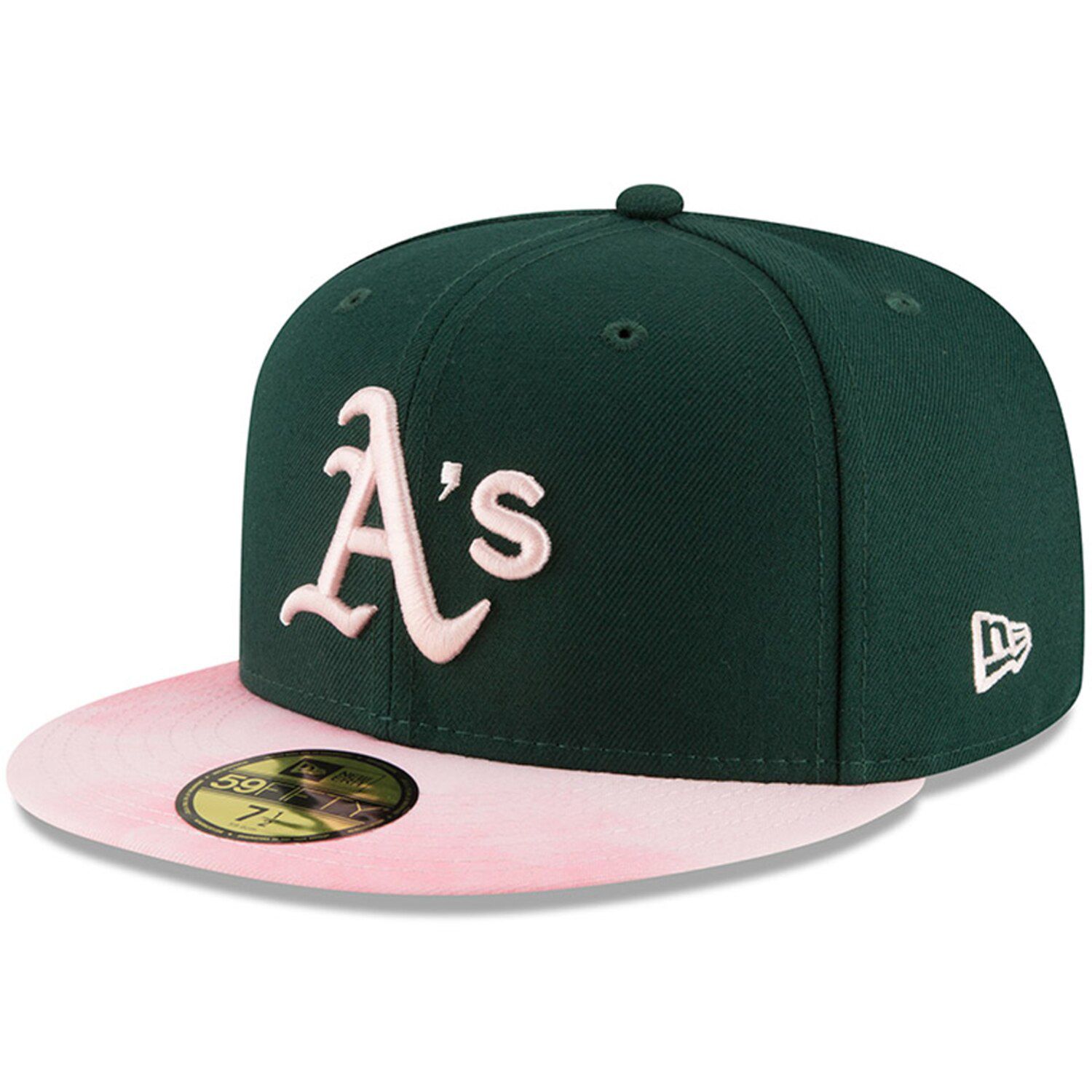 green a's hat