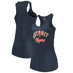 Nike, Tops, Nike Cooperstown Collection Muscle Tank Womens Xxl Detroit  Tigers Blue Orange