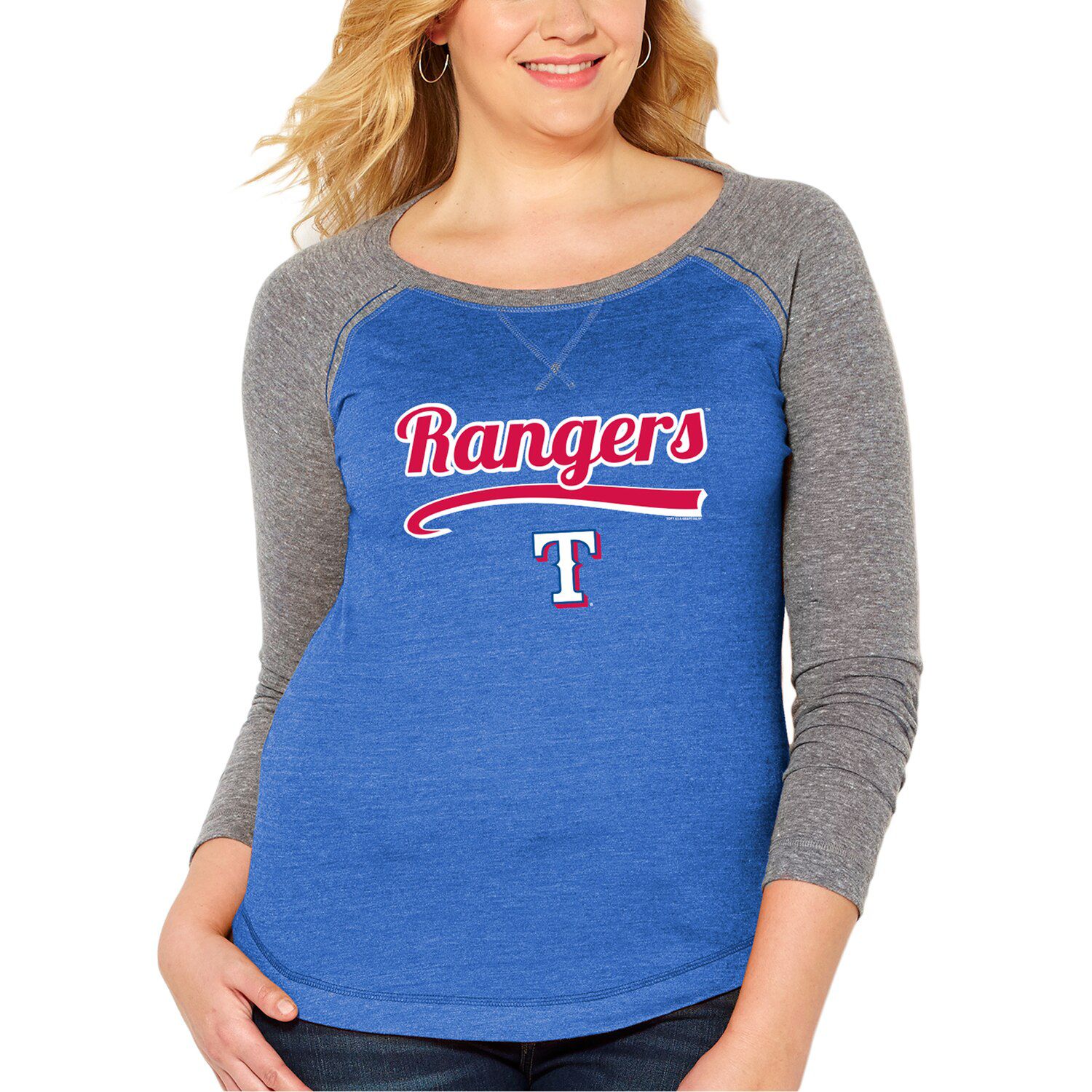 plus size women's texas rangers shirts