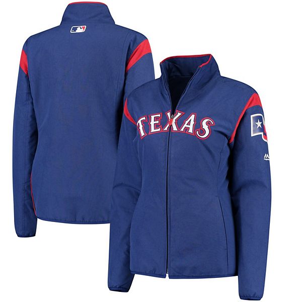 Men's Chicago Cubs Majestic Royal On-Field Therma Base Thermal Full-Zip  Jacket