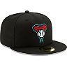 Men's New Era Arizona Diamondbacks Black On-Field Authentic Collection 59FIFTY Fitted Hat
