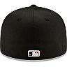 Men's New Era Arizona Diamondbacks Black On-Field Authentic Collection 59FIFTY Fitted Hat