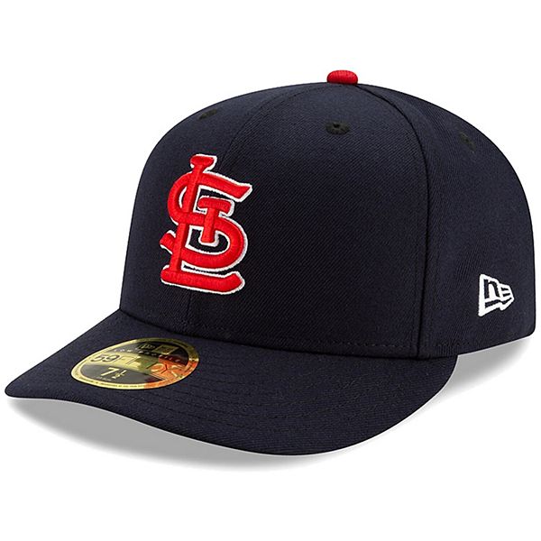 New Era Men's St. Louis Cardinals 59Fifty Navy Authentic Collection Fitted  Hat