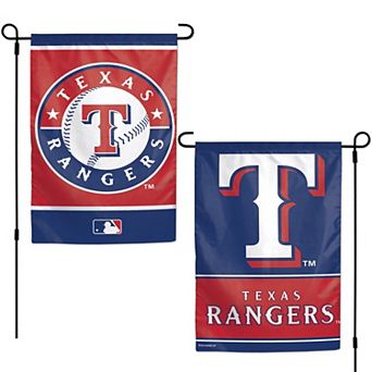 WinCraft Texas Rangers 12" x 18" Double-Sided Garden Flag