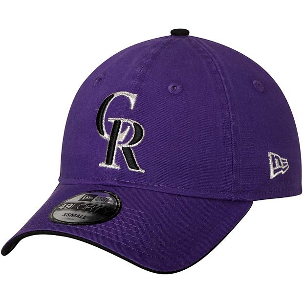 New Era Men's Colorado Rockies 39Thirty Purple Stretch Fit Hat