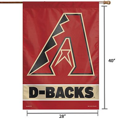 "WinCraft Arizona Diamondbacks 28"" x 40"" Wordmark House Flag"