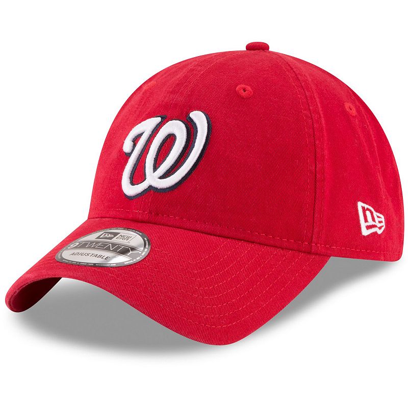 UPC 192094001213 product image for Youth New Era Red Washington Nationals Core Classic Replica 9TWENTY Adjustable H | upcitemdb.com