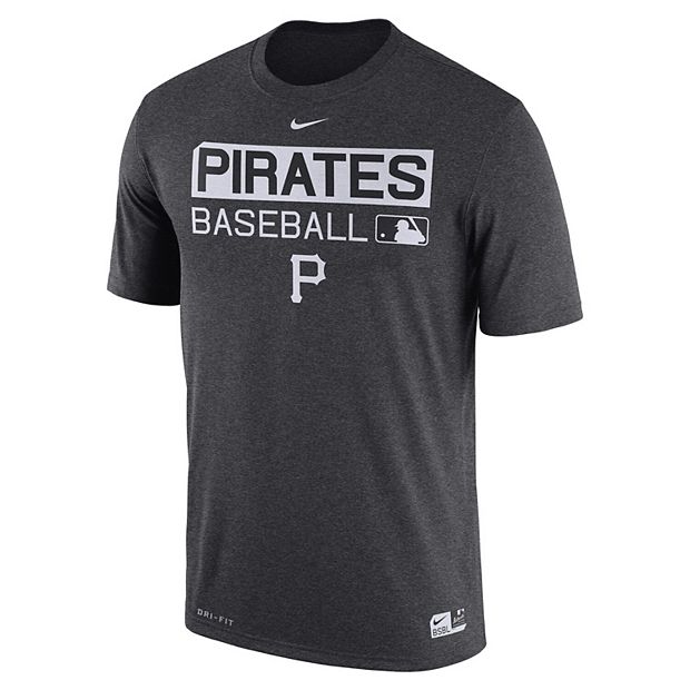 Pittsburgh Pirates Nike Authentic Collection Early Work Black T