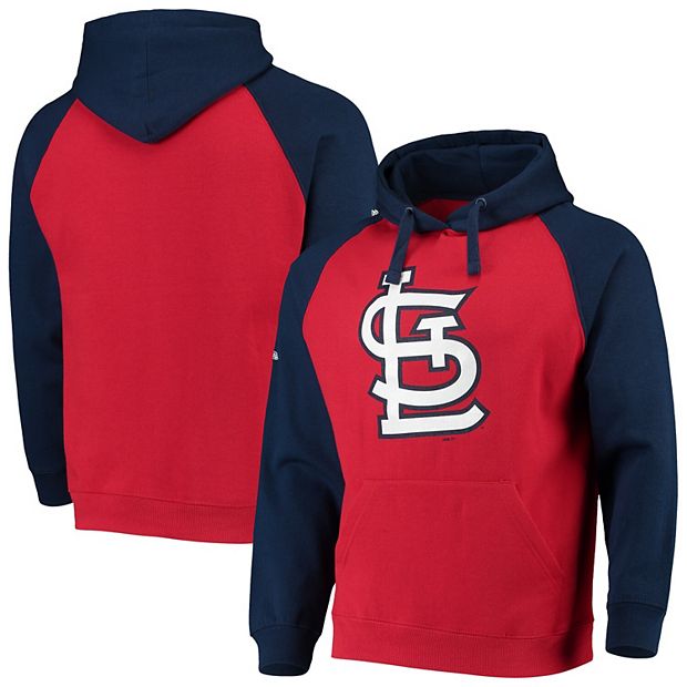 Men's St. Louis Cardinals Stitches Red Pullover Sweatshirt