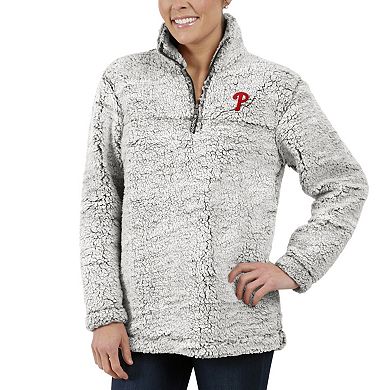 Women's G-III 4Her by Carl Banks Gray Philadelphia Phillies Sherpa ...