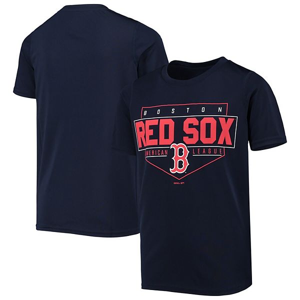 Outerstuff Youth Navy Boston Red Sox Stealing Home T-Shirt