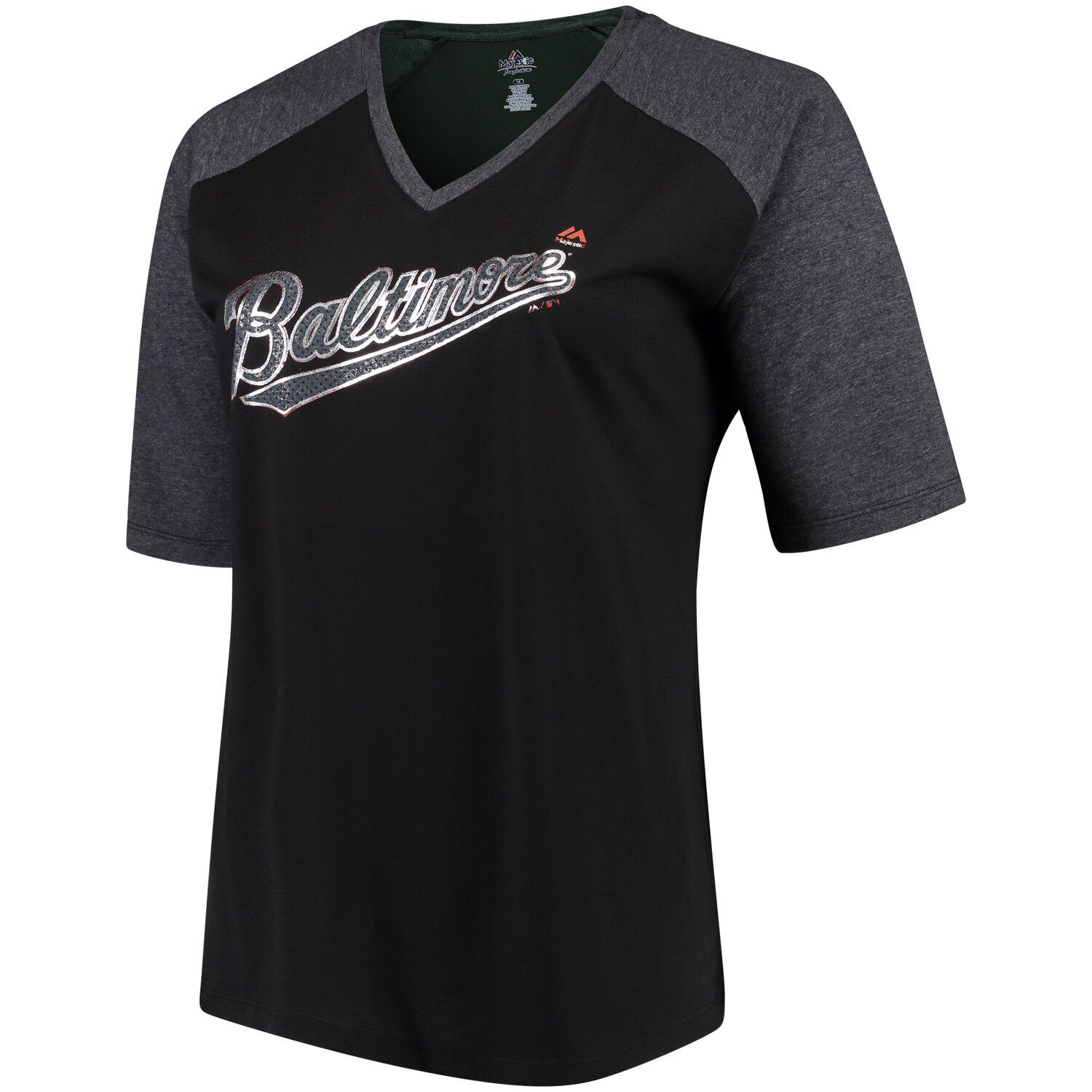 women's plus size orioles shirt