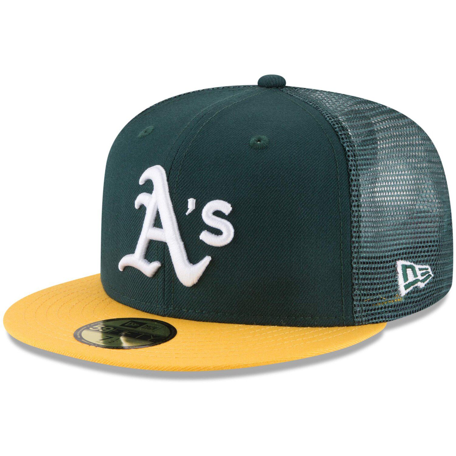 oakland a's mesh hat