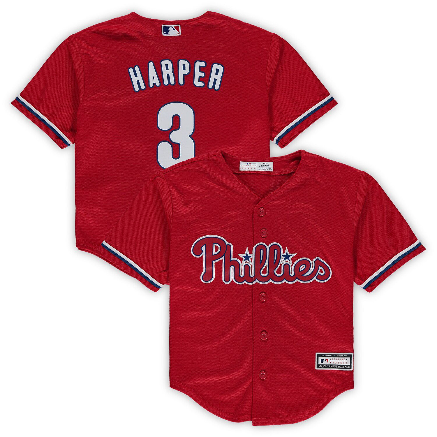 red bryce harper jersey