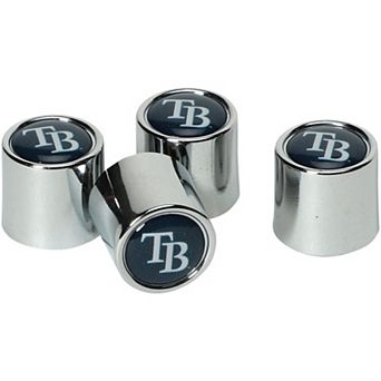 WinCraft Tampa Bay Rays 4-Pack Valve Stem Covers