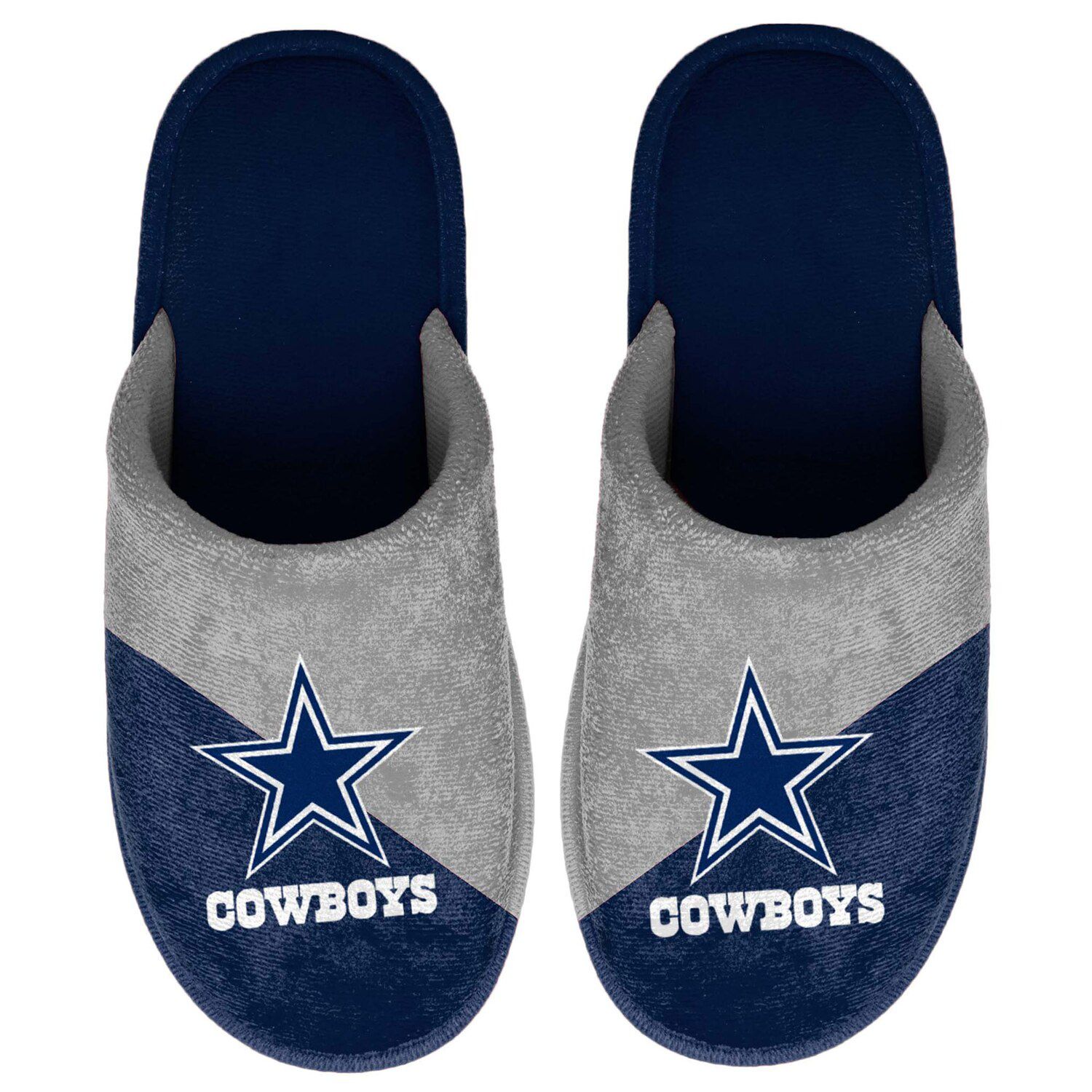 dallas cowboys mens slippers