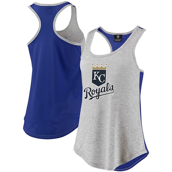 Kansas City Royals Women's Tank Top - Heathered Royal