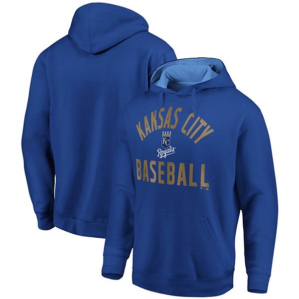 Kansas City Royals Fanatics Branded Official Logo Pullover Hoodie