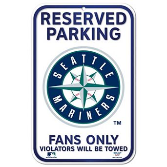 WinCraft Seattle Mariners 11" x 17" Plastic Sign