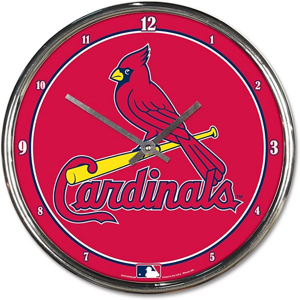 Memory Company St. Louis Cardinals Chrome Clock - Macy's