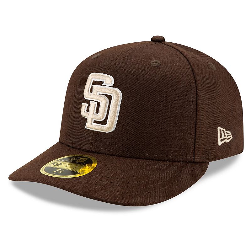 Mens New Era Brown San Diego Padres Alternate 2020 Authentic Collection On