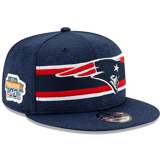 Men's New Era Navy NFL Shield Logo Original Fit 9FIFTY Adjustable Snapback  Hat