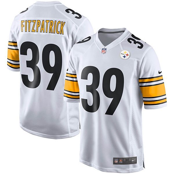 Men's Nike Minkah Fitzpatrick White Pittsburgh Steelers Player Game Jersey