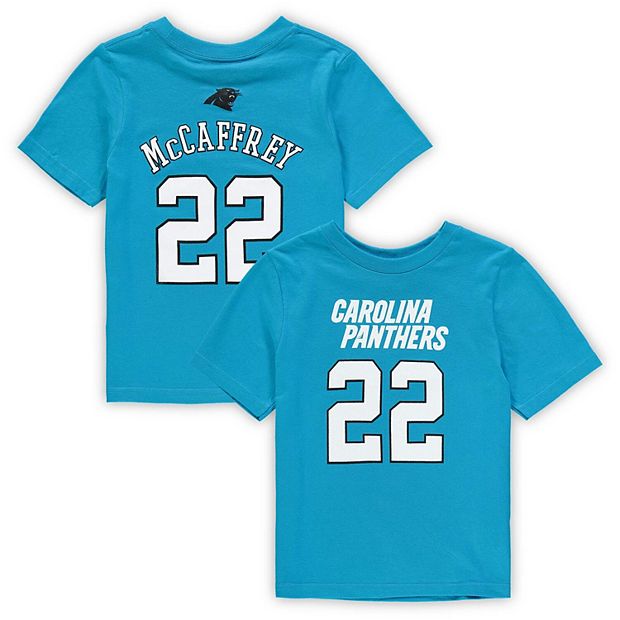 Mccaffrey store blue jersey