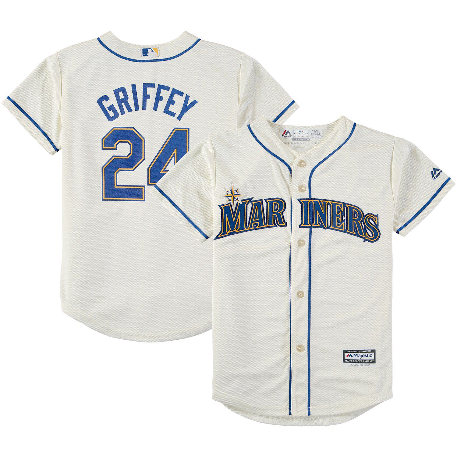 seattle mariners cream jersey