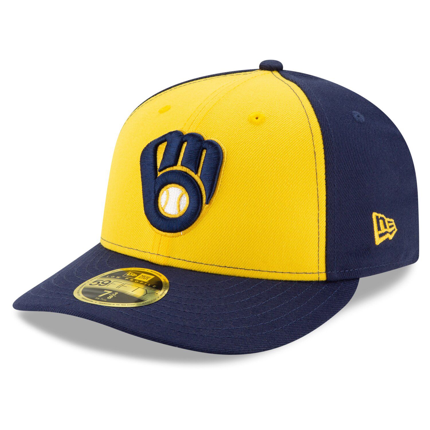 brewers fitted hat