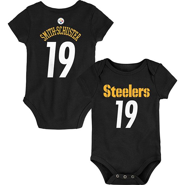 Steelers Sporty Grey Bib, Cap & Bodysuit Set