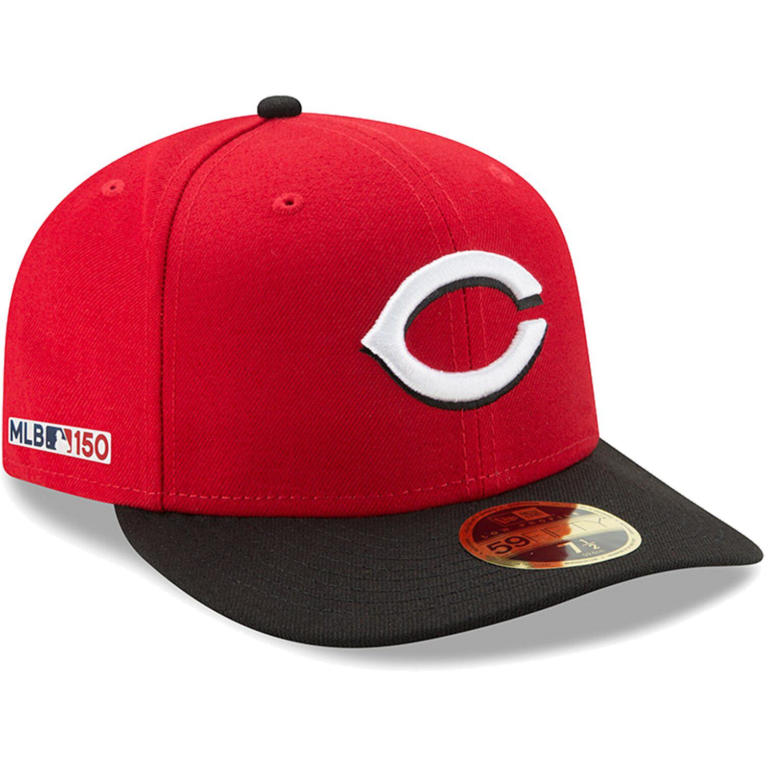 reds fitted hat