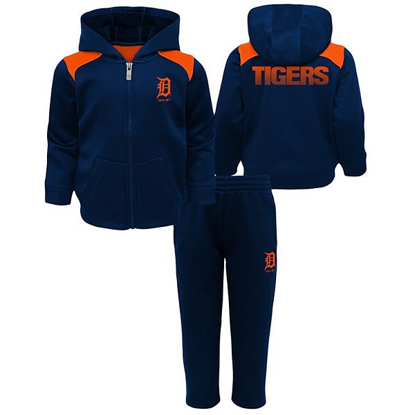 Detroit Tigers Majestic Kid's 3 Piece Bodysuit Set