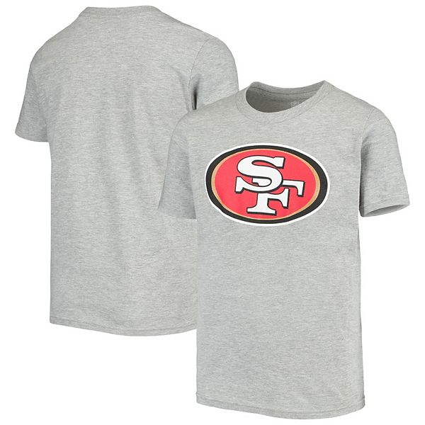 Men's '47 Heathered Gray San Francisco 49ers Union Arch Franklin T-Shirt