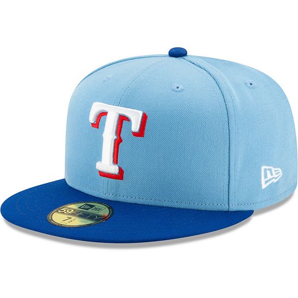 Men's New Era Light Blue/Royal Texas Rangers 2020 Alternate 2 Authentic  Collection On Field 59FIFTY Fitted Hat