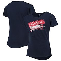 Toddler Navy Cleveland Indians Team Uniform T-Shirt