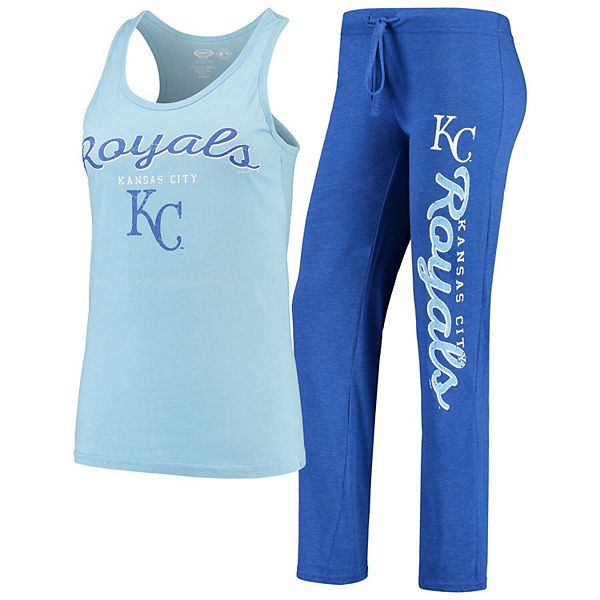 CONCEPTS SPORT Women's Concepts Sport Light Blue/Royal Kansas City