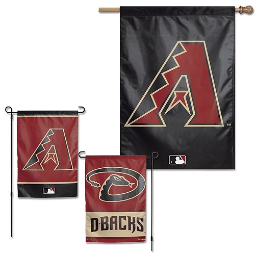Wincraft Arizona Diamondbacks House Flag And Garden Flag Pack