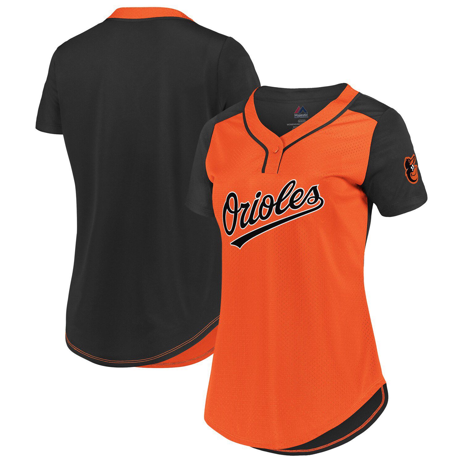 womens black orioles jersey