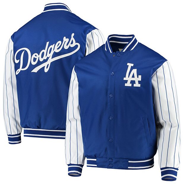 Men's JH Design Royal Los Angeles Dodgers Quilted Knit Jersey