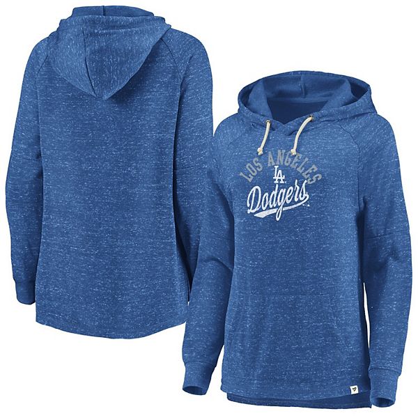 Women's Fanatics Branded Royal Los Angeles Dodgers Logo Pullover Hoodie