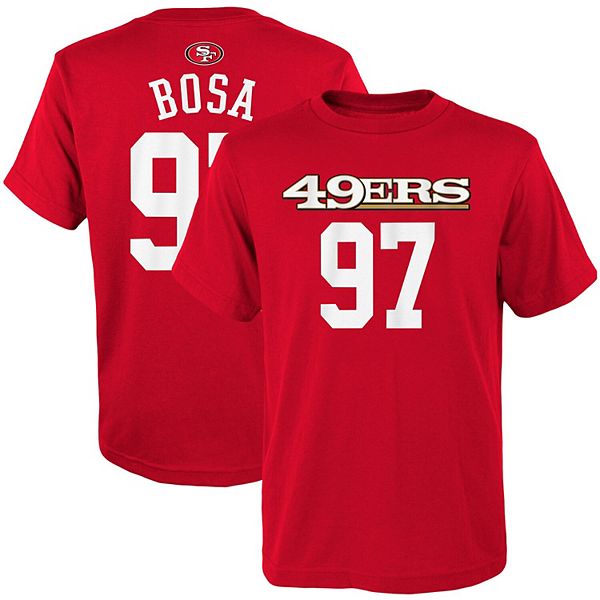 Nick Bosa Baby Clothes, San Francisco Football Kids Baby Onesie