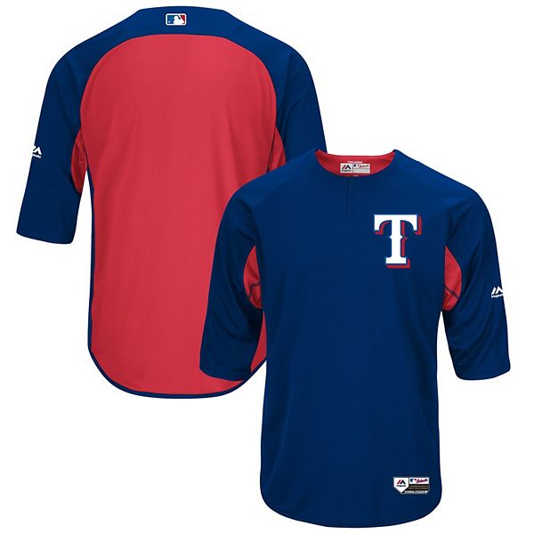 Majestic Texas Rangers MLB Jersey Blue Youth Size (See Photos For  Measurements)