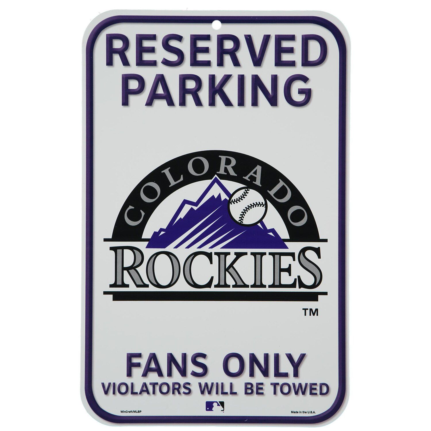 WinCraft Toronto FC 11 x 17 Reserved Parking Sign