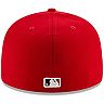 Men's New Era St. Louis Cardinals Red On-Field Authentic Collection 59FIFTY Fitted Hat