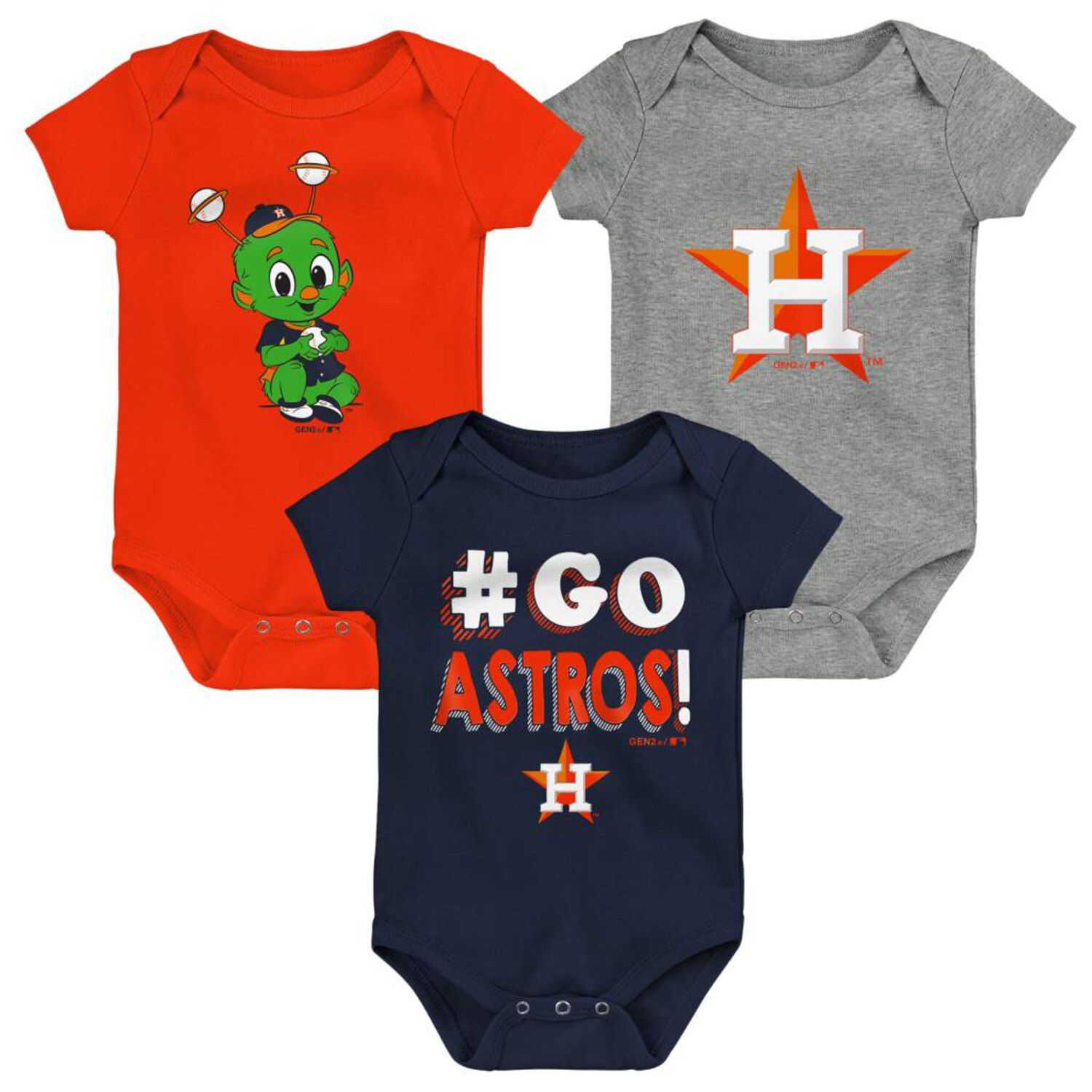 astros baby romper
