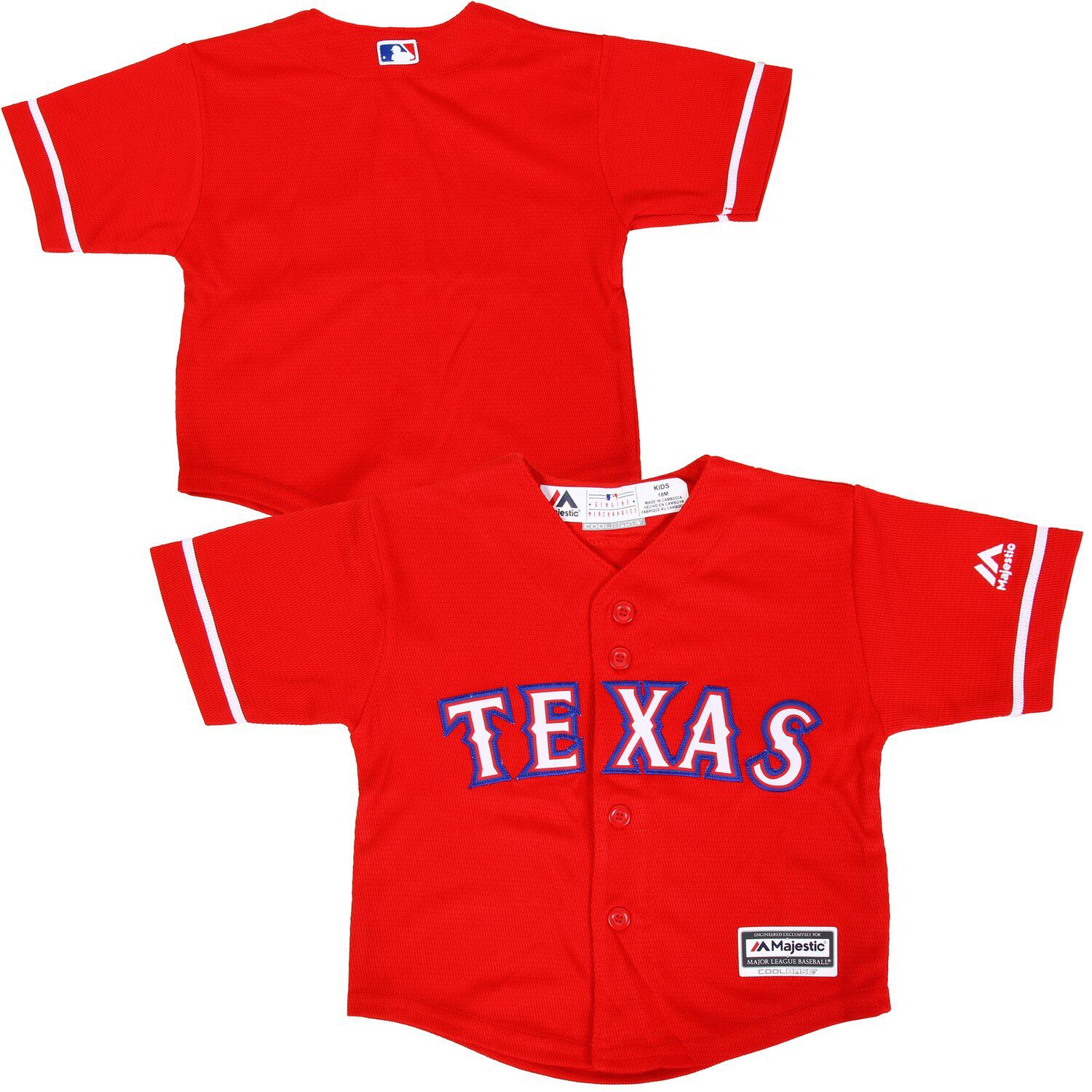 texas rangers cool base jersey